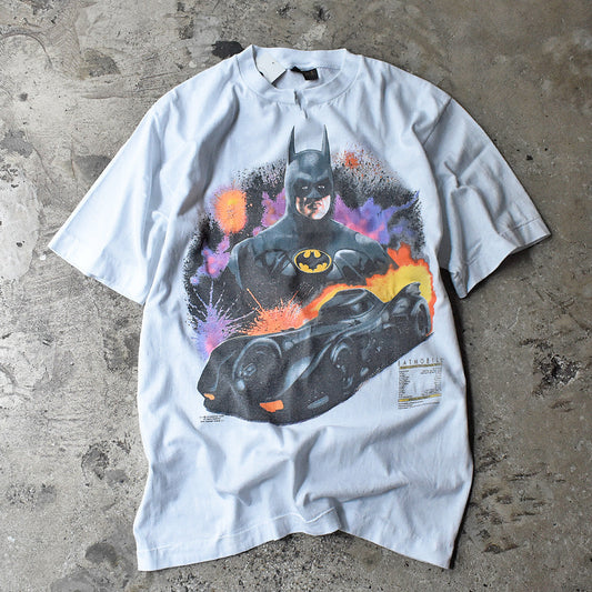 80's DC Comics “Batman / BATMOBILE” アメコミ ムービー Tシャツ USA製 240407H