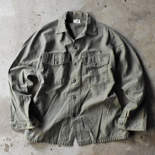 '74 U.S.ARMY USMCステンシル ミリタリー ユーティリティシャツ 250325