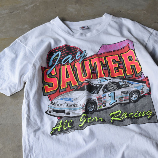 90’s “Jay SAUTER” レーシングTシャツ USA製 240713