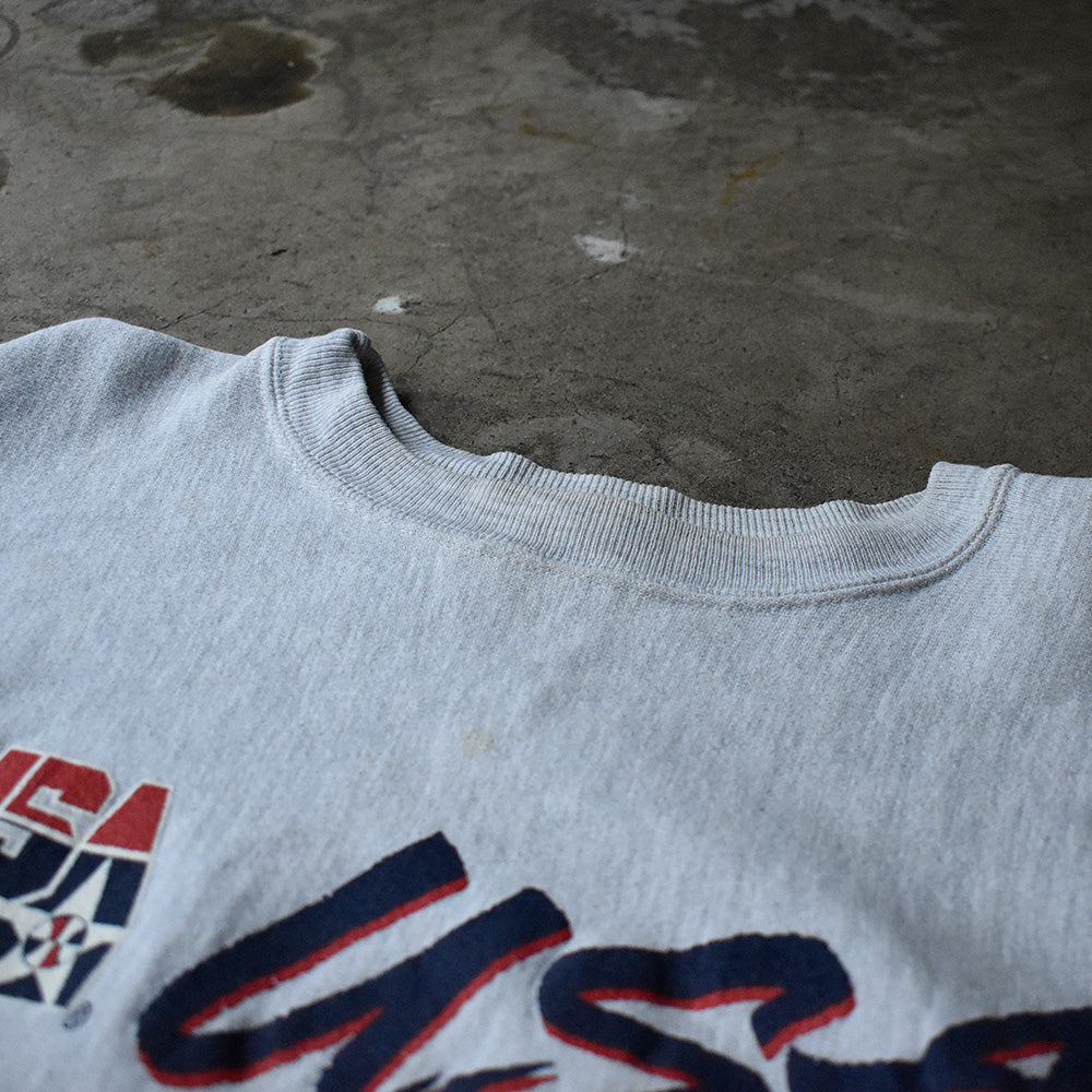 90's Champion “USA BASKETBALL” RWスウェット 240502H