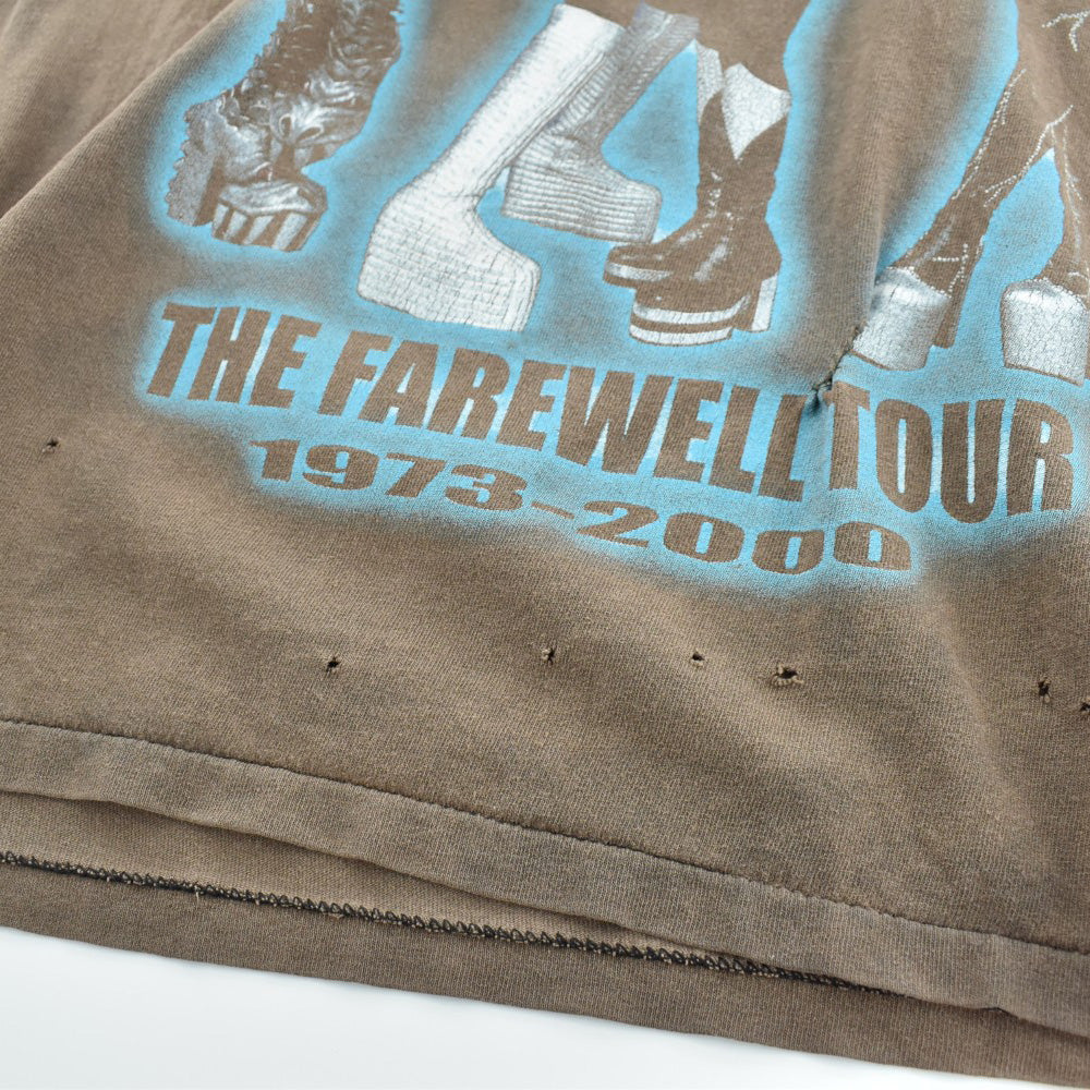 Y2K KISS "THE FAREWELL TOUR" 鬼フェード ロックTシャツ 260703H