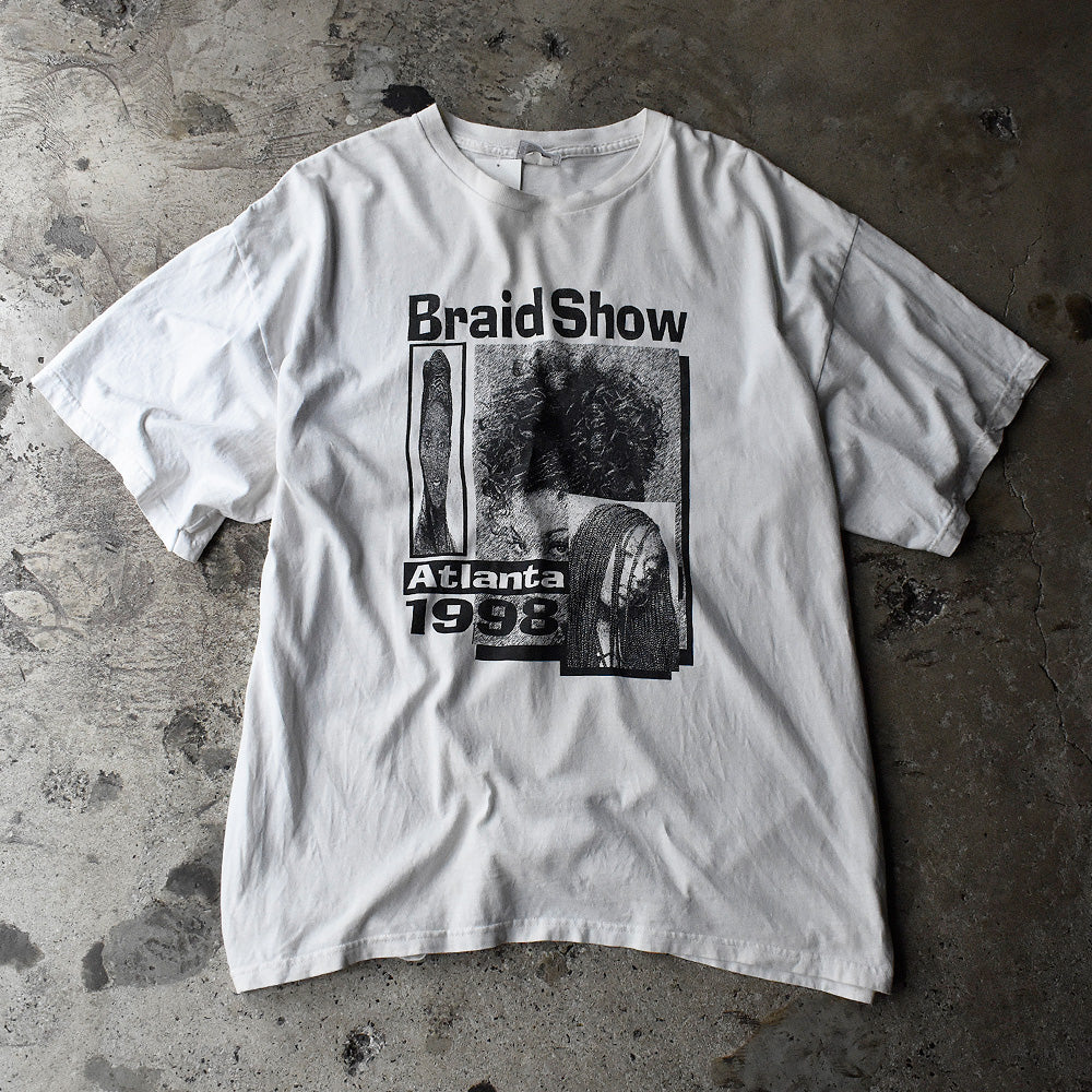 90's　"Braid Show" Atlanta1998　NIKE body！ Tee　230905H