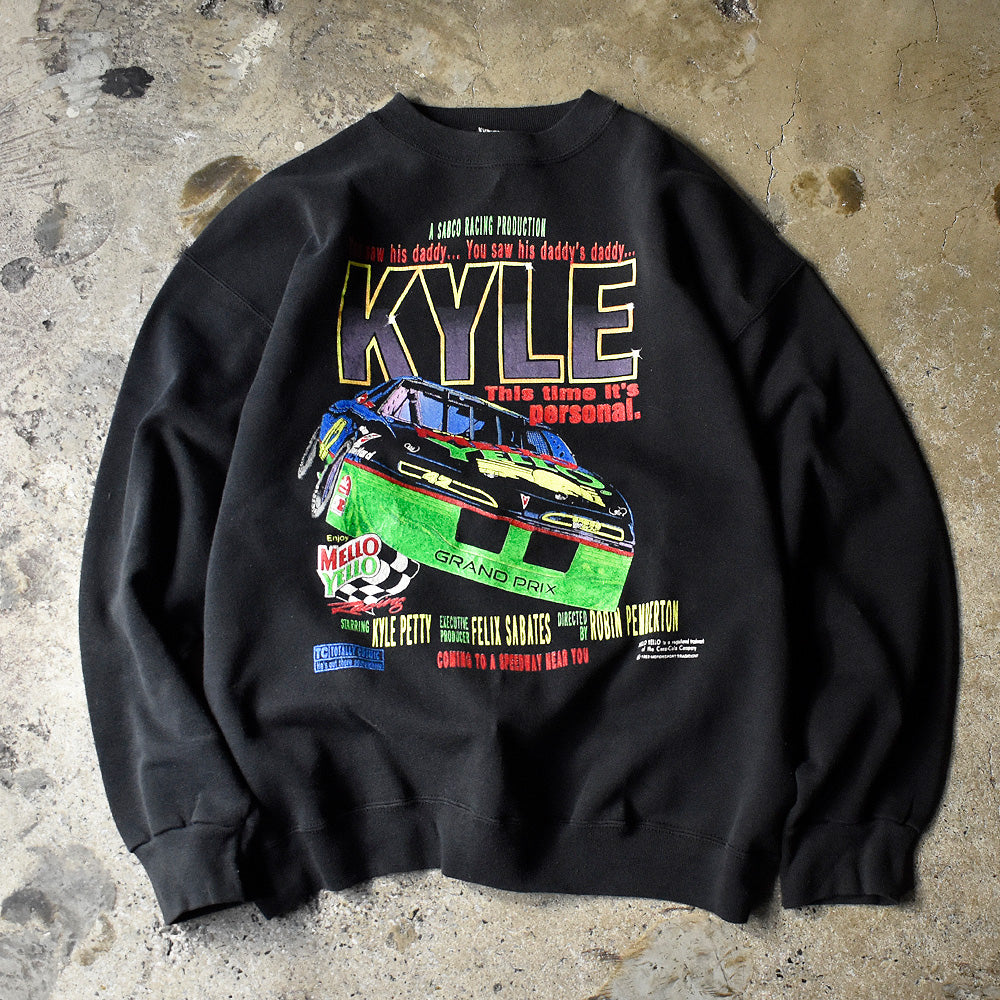 90’s “Kyle Petty” レーシング スウェット 240126H