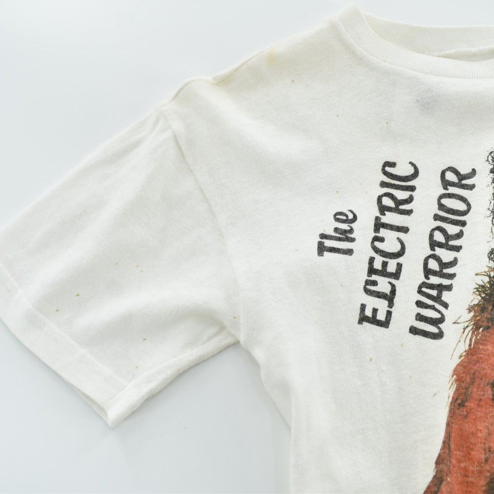 70's T. Rex "The Electric Warrior" Marc Bolan グラム ロックTシャツ 260828H