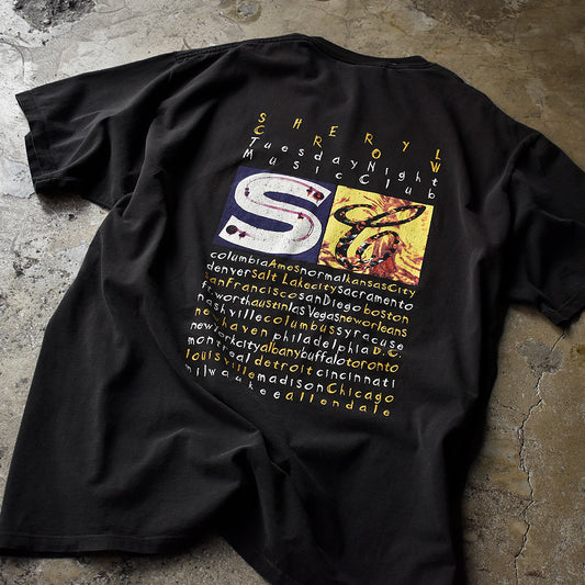 90’s Sheryl Crow “Tuesday Night Music Club“ Tour ロック Tシャツ 240801H