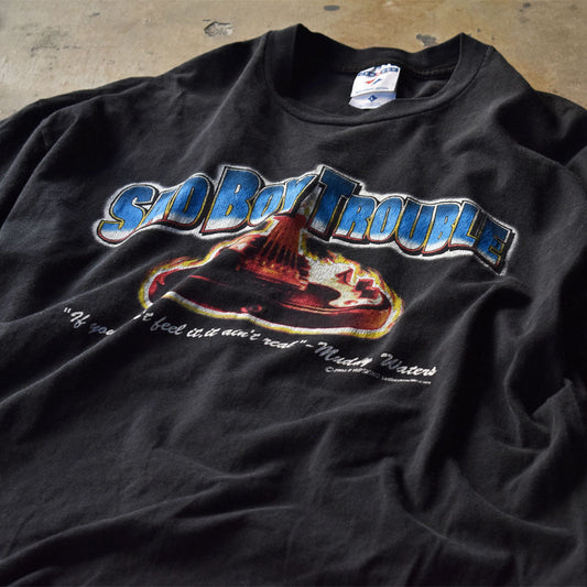 Y2K Sad Boy Trouble/サッドボーイトラブル Muddy Waters バンドTシャツ 230810
