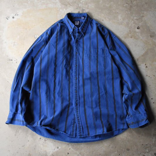 90’s GAP ストライプ ボタンダウンシャツ 250510