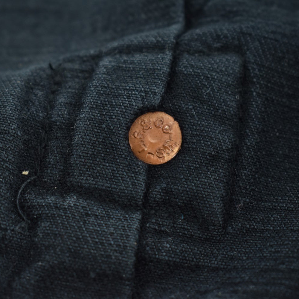 50's Levi's 506XX 1st ブラック後染め デニムジャケット 260612H831