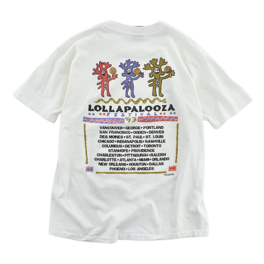 90's Lollapalooza '93 フェスティバル ロックTシャツ 260811HSH1