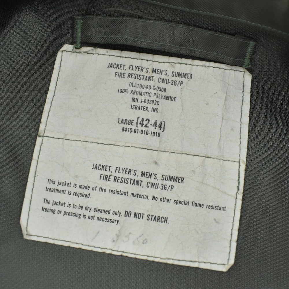 80's U.S. AIR FORCE CWU-36/P フライトジャケット 260807H