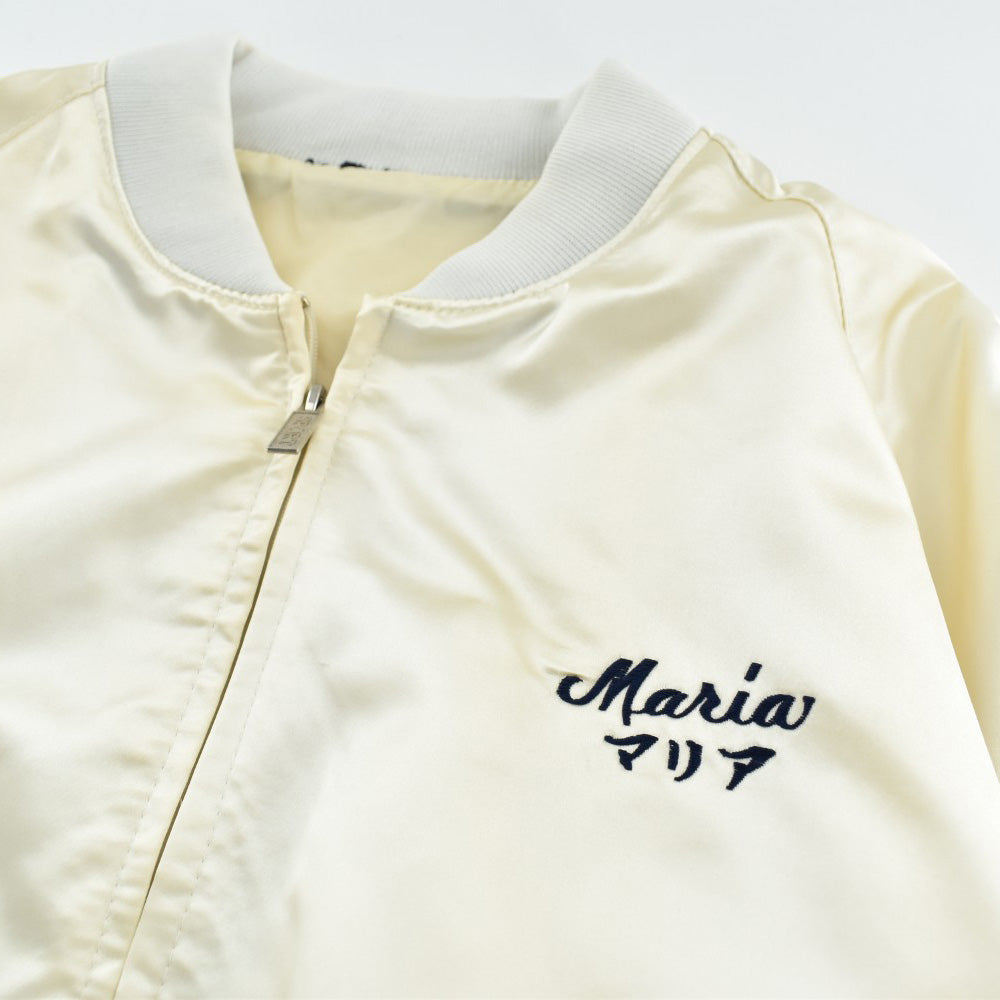 80's U.S. MARINES "FAR EAST TOUR JAPAN" スカジャン スーベニアジャケット 260804H