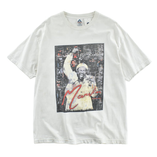Y2K Marvin Gaye "My Brother Marvin" Memorial Tシャツ 260320H