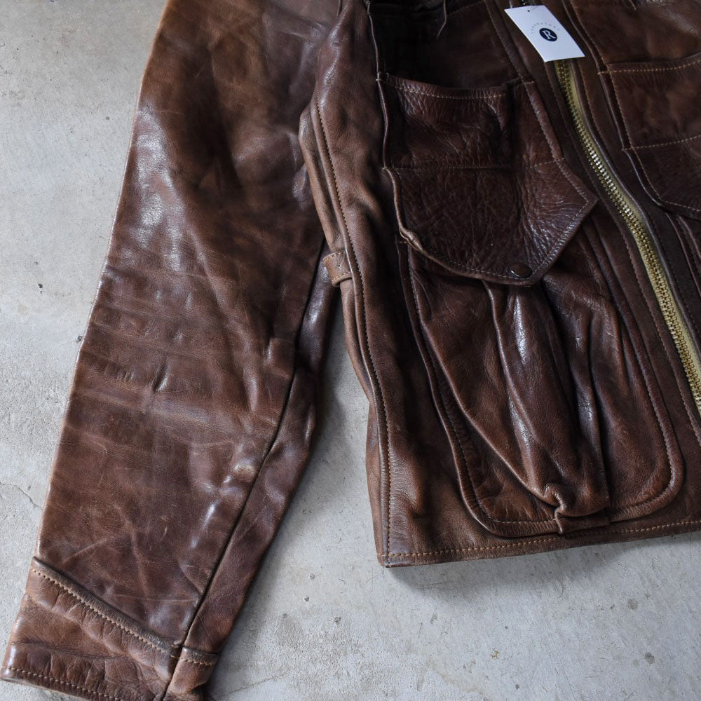 70’s KOK ハンドクラフト レザージャケット   251125H