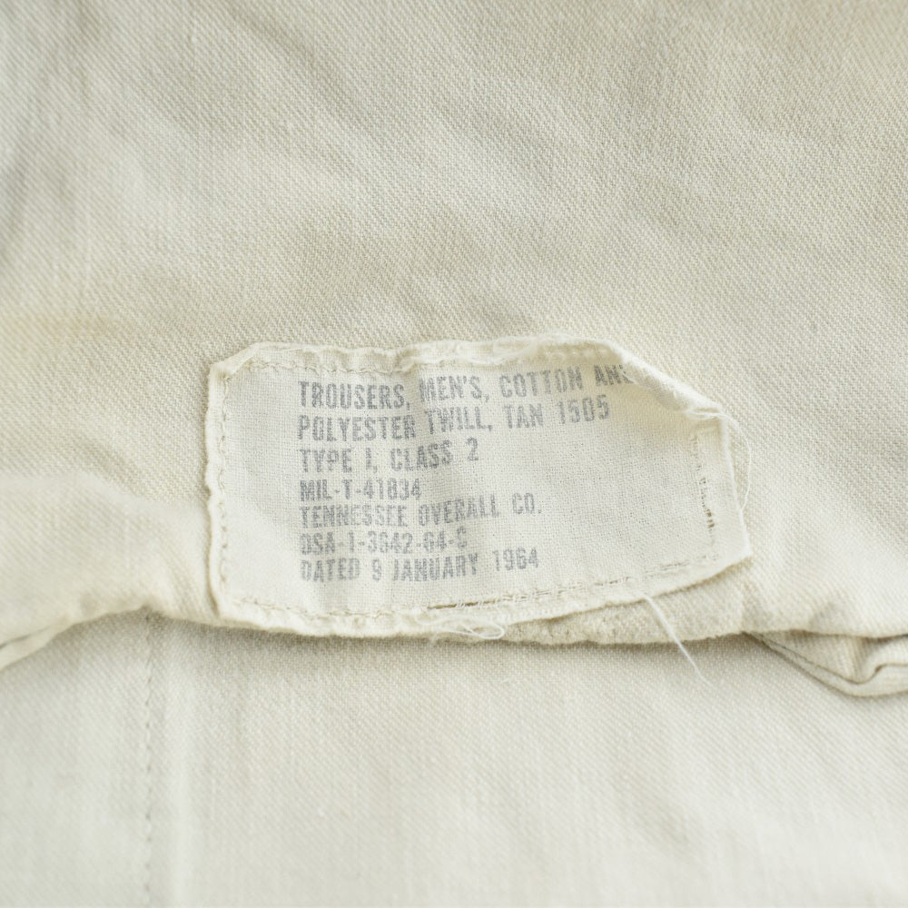 60's U.S. ARMY TAN 1505 ミリタリー チノトラウザーズ 2600703H