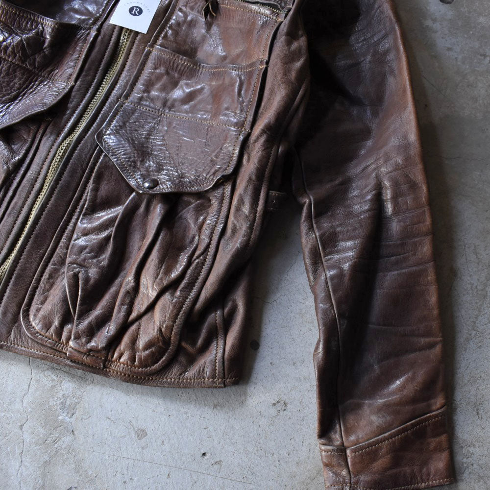 70’s KOK ハンドクラフト レザージャケット   251125H