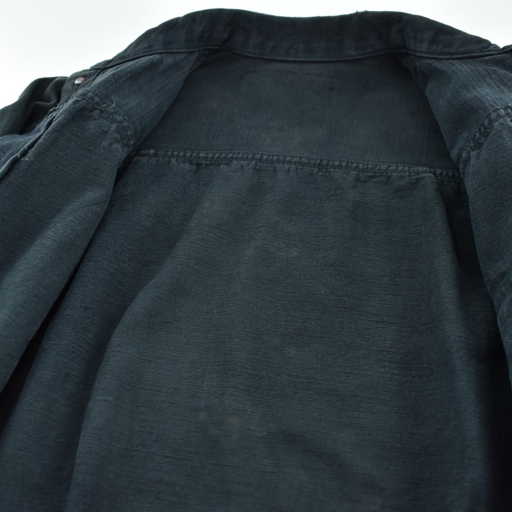 50's Levi's 506XX 1st ブラック後染め デニムジャケット 260612H831