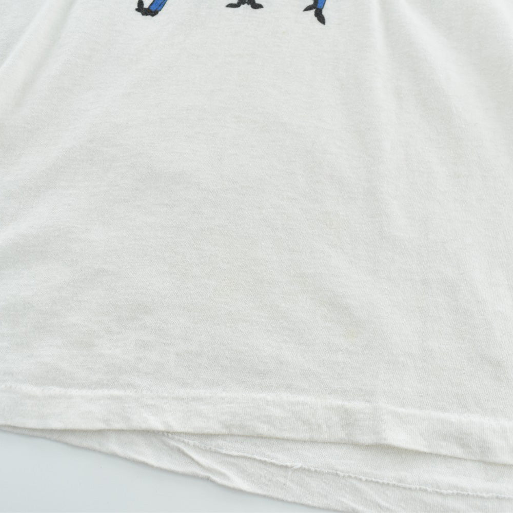 80's The Beatles キャラクター イラスト ロックTシャツ 260728H