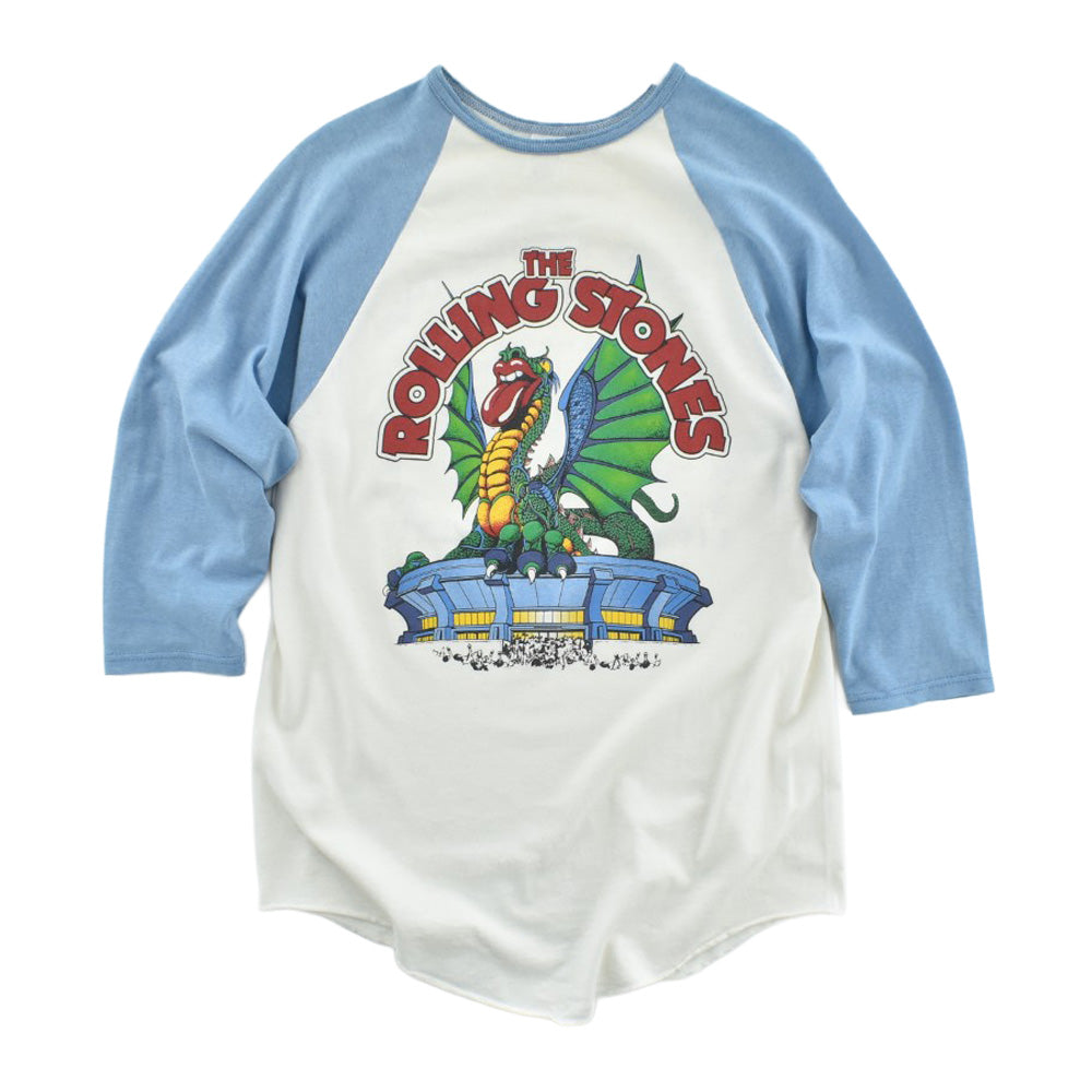 80’s The Rolling Stones "1981 American Tour" ラグラン ロックTシャツ USA製 260807HSH1