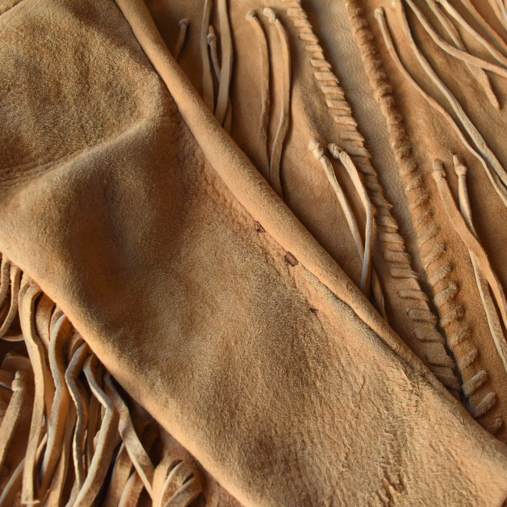 70’s ハンドクラフト ヒッピーレザージャケット 251205H