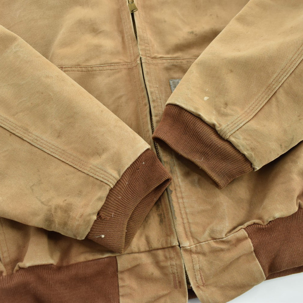Y2K Carhartt アクティブジャケット フランネル チェックライナー USA製 260605H