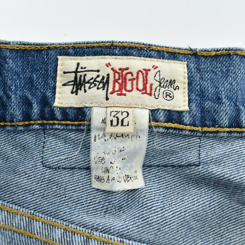 90's Stussy "BIG OL Jeans" デニムショーツ 2600616H