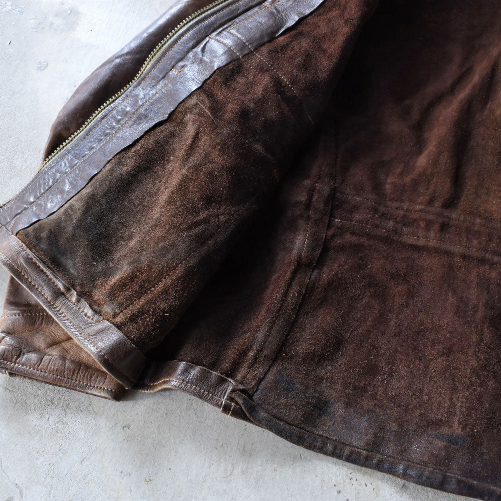 70’s KOK ハンドクラフト レザージャケット   251125H