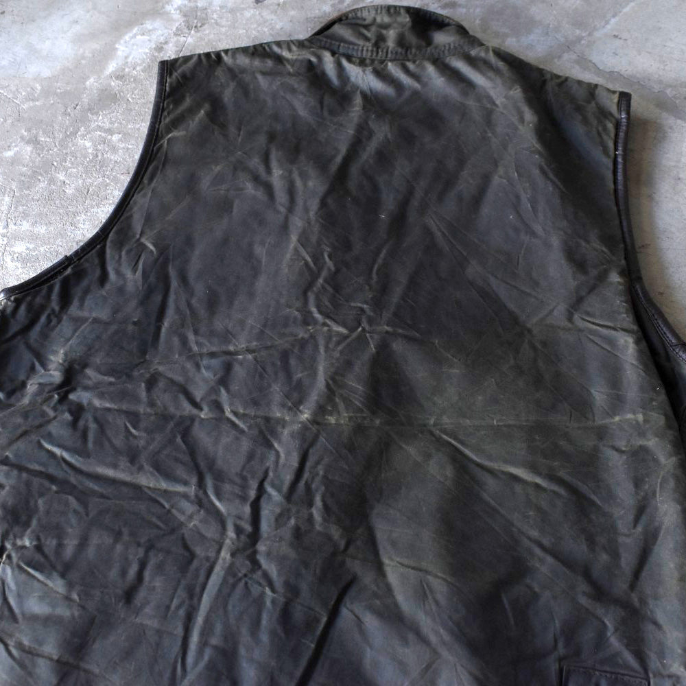 90’s 旧3ワラント Barbour “Westmorland” オイルドベスト 251202H