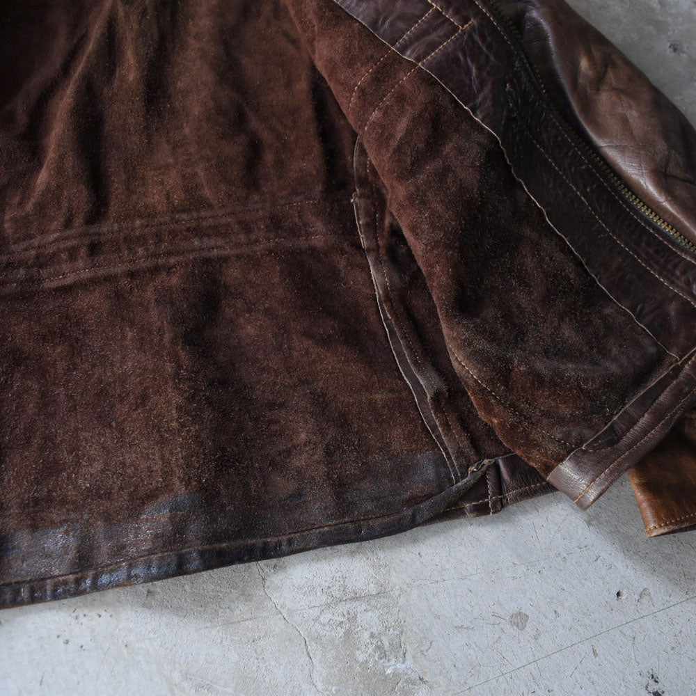 70’s KOK ハンドクラフト レザージャケット   251125H
