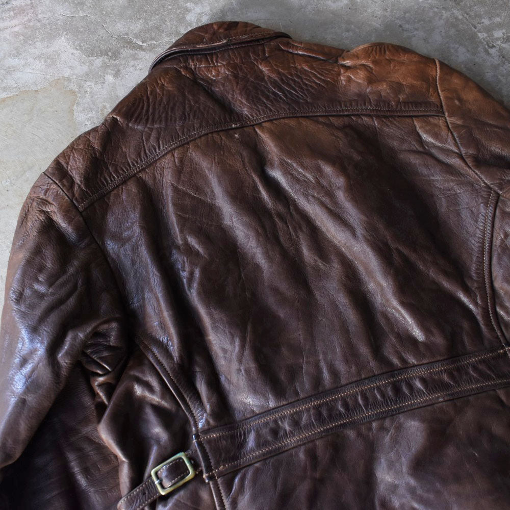 70’s KOK ハンドクラフト レザージャケット   251125H