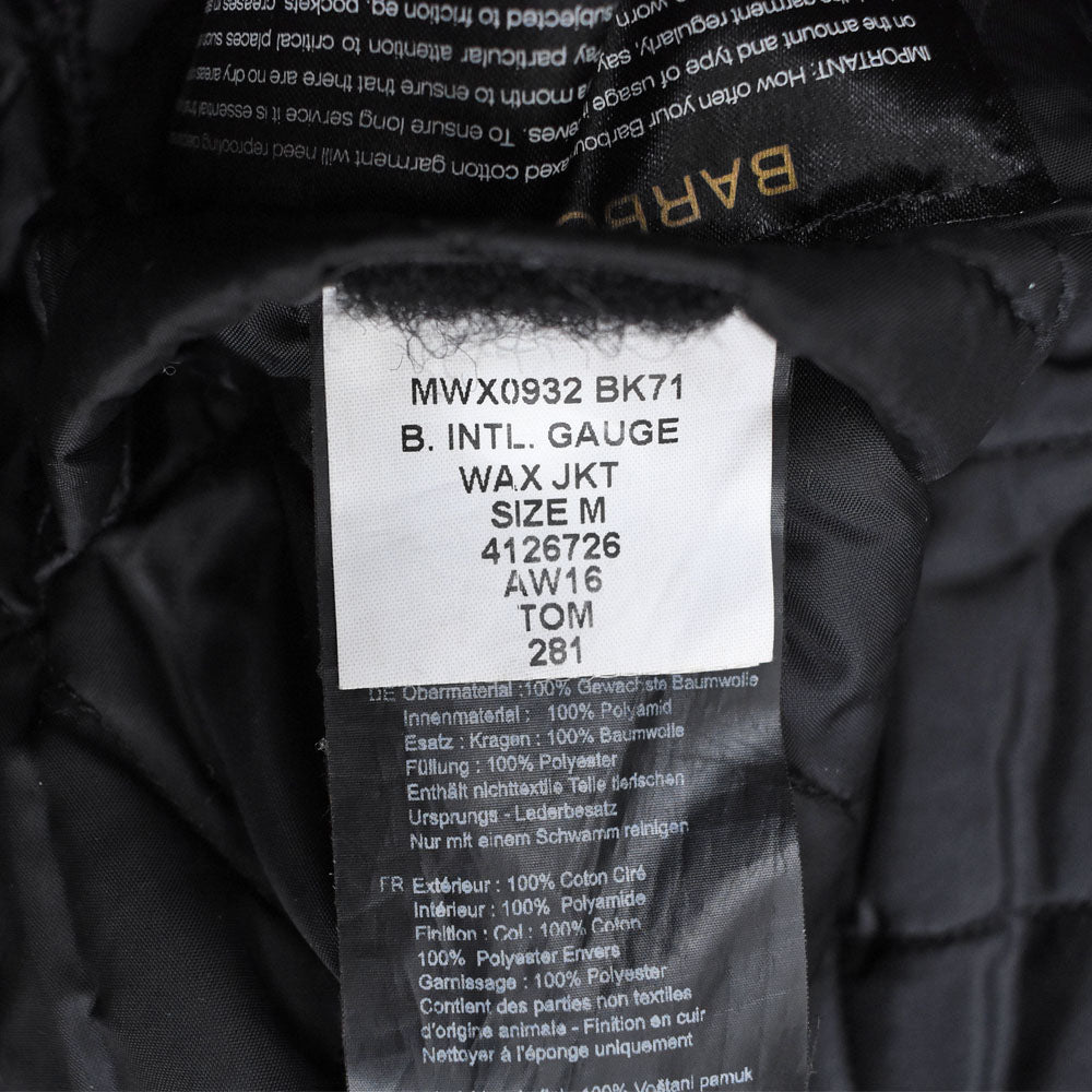 Barbour International “Gauge” オイルド コットンジャケット 251031H