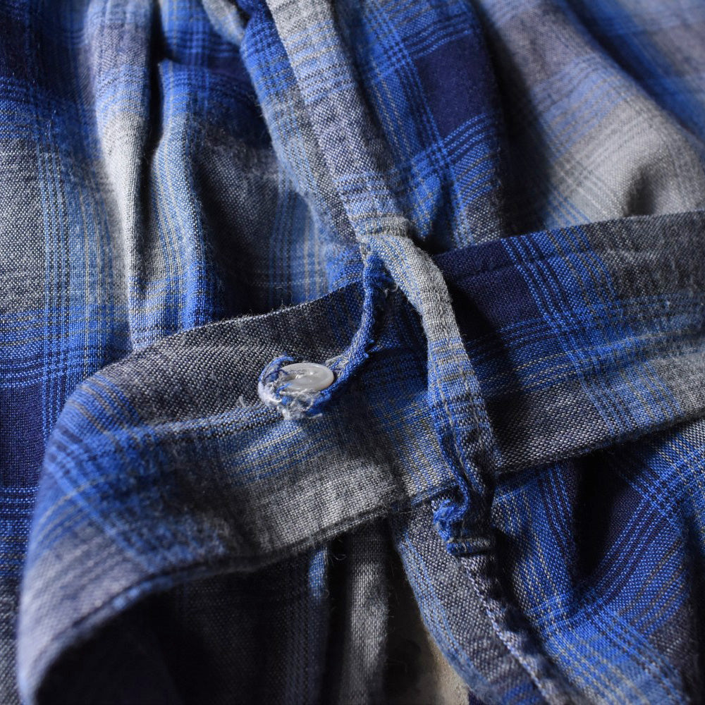 60’s オンブレチェック レーヨンガウン 251107H