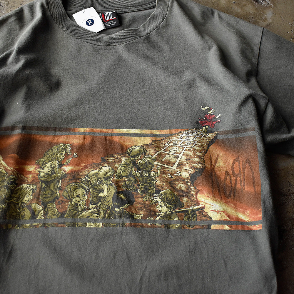 コーン Follow the Leader ジャケットデザイン ツアーTシャツ 1998年 ヴィンテージ