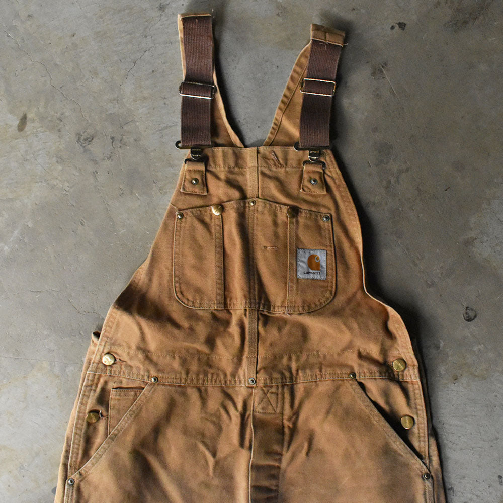 80-90's Carhartt ダブルニー！ ダック オーバーオール USA製 240501