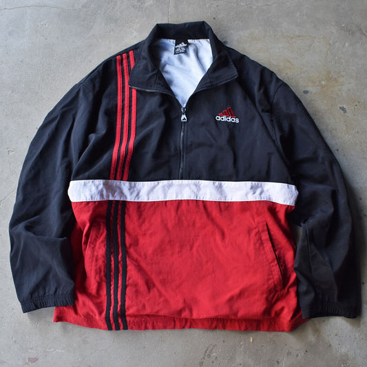 90’s adidas 裏地付き ナイロンプルオーバー 240317