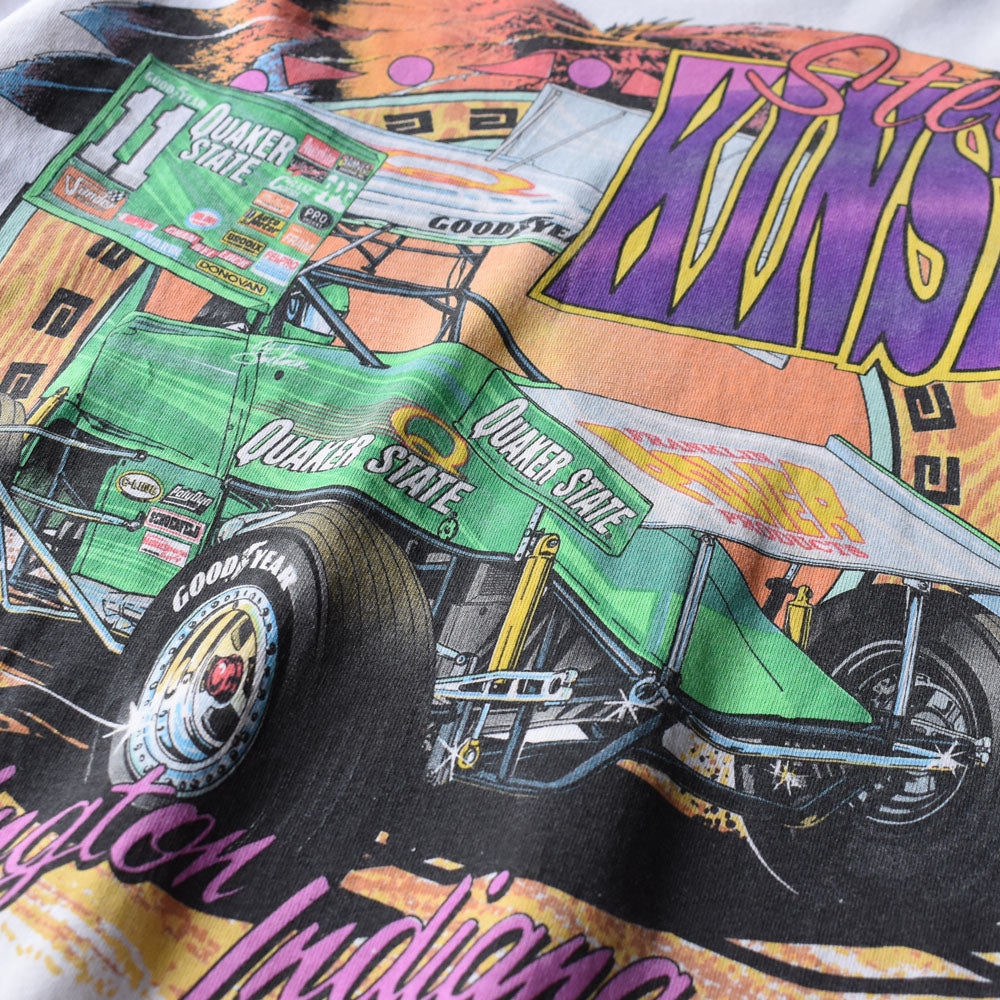 90’s ARIZONA “Steve Kinser” レーシングプリント Tシャツ USA製 250529