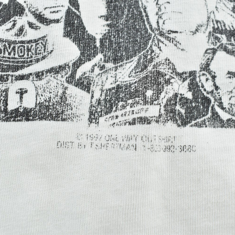 90's "SAVE YOUR SOUL" ジーザス 偉人コラージュ Tシャツ USA製 260915H