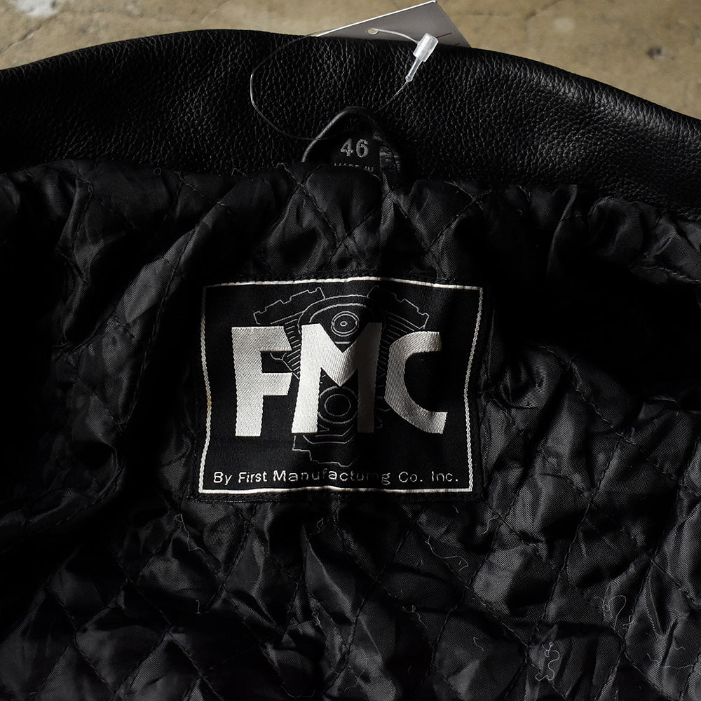Y2K FMC ライダース レザージャケット 46size 240321H
