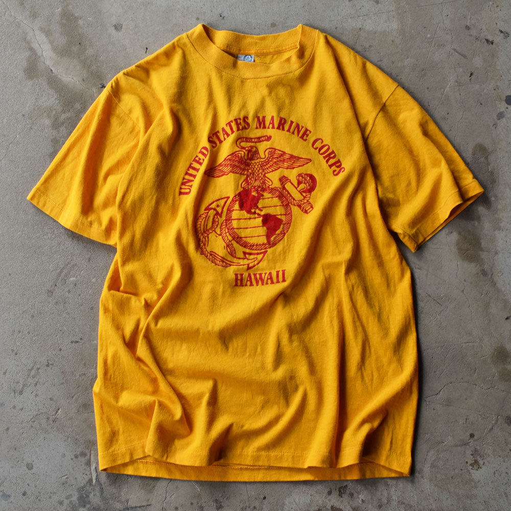 70-80's　ARTEX “UNITED STATES MARINE CORPS” USMC Tシャツ　USA製　230526