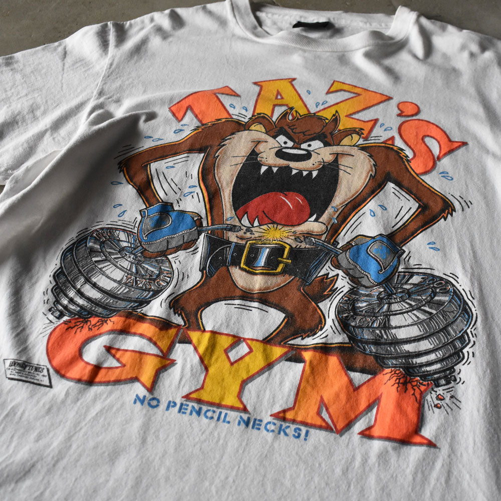80's　Looney Tunes/ルーニー・テューンズ ”TAZ'S GYM” Tシャツ　USA製　230823