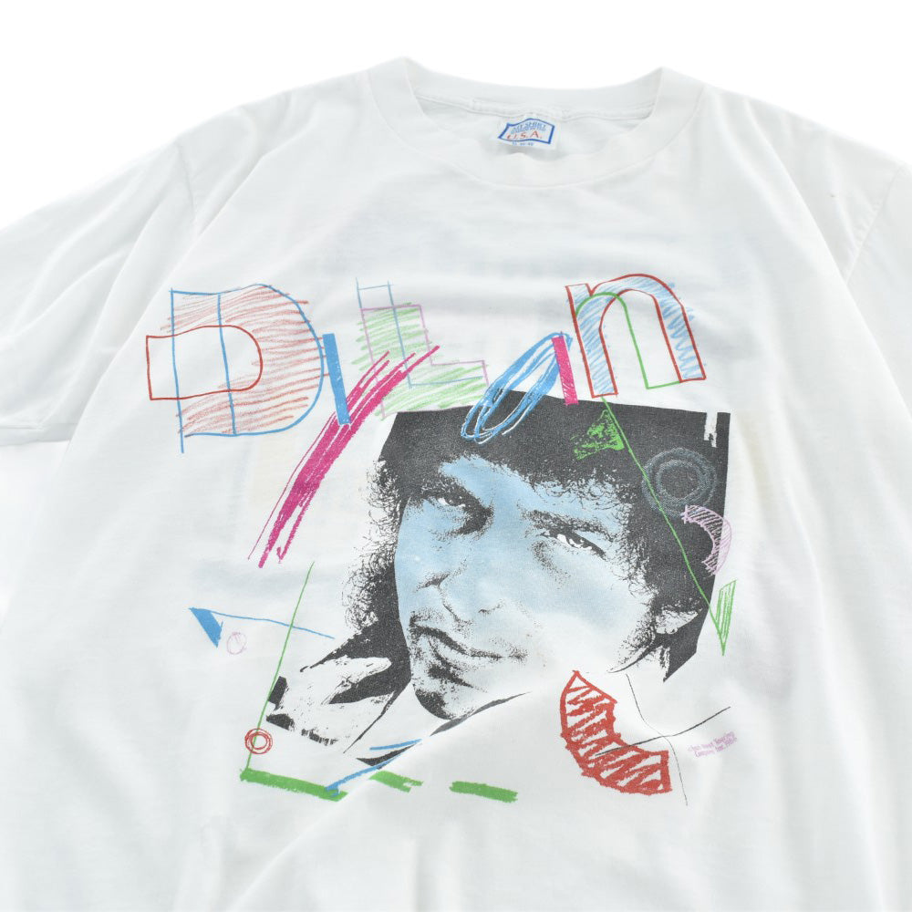 80's Bob Dylan × Tom Petty "TRUE CONFESSIONS TOUR" ロックTシャツ 260821H
