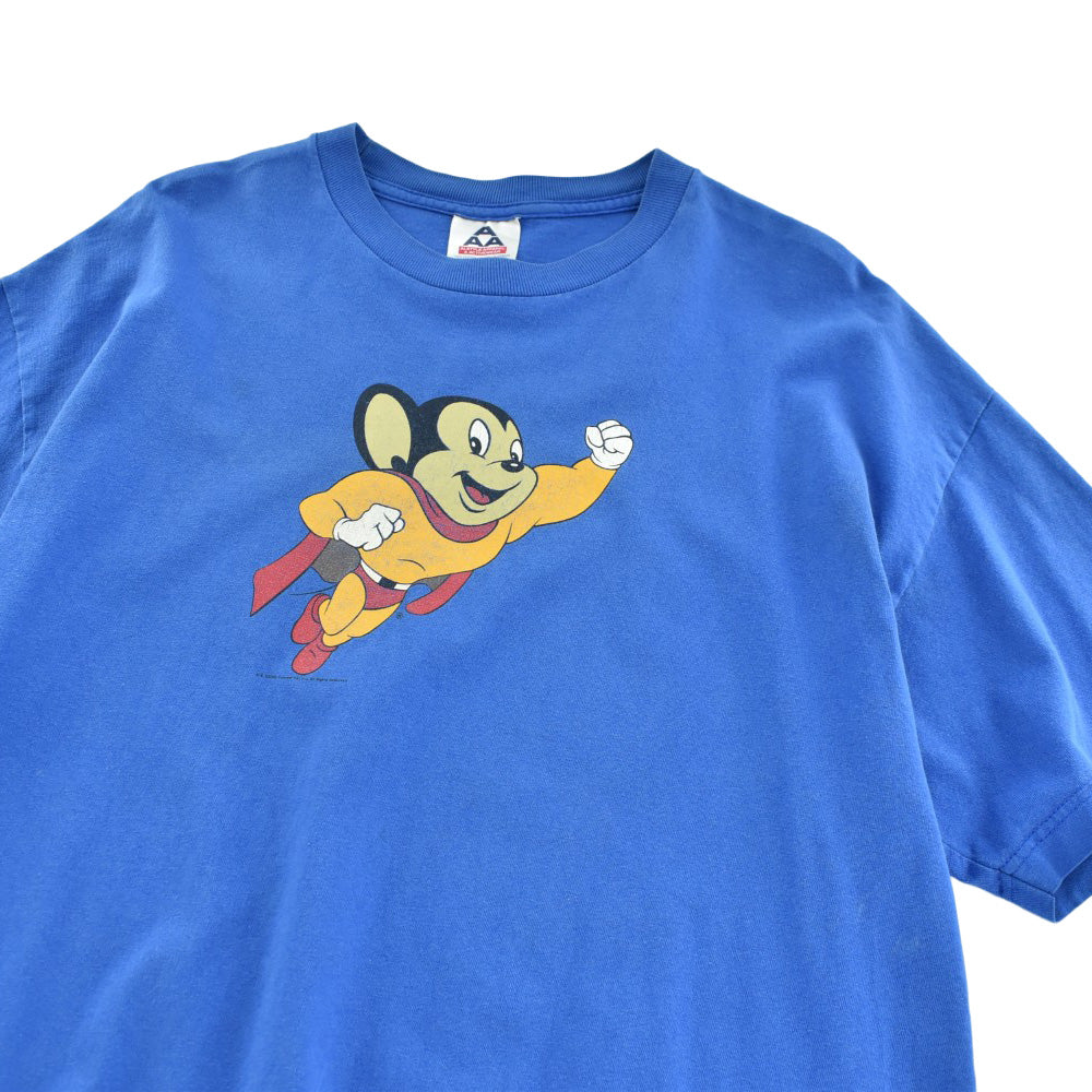Y2K Mighty Mouse キャラクターTシャツ 260717H