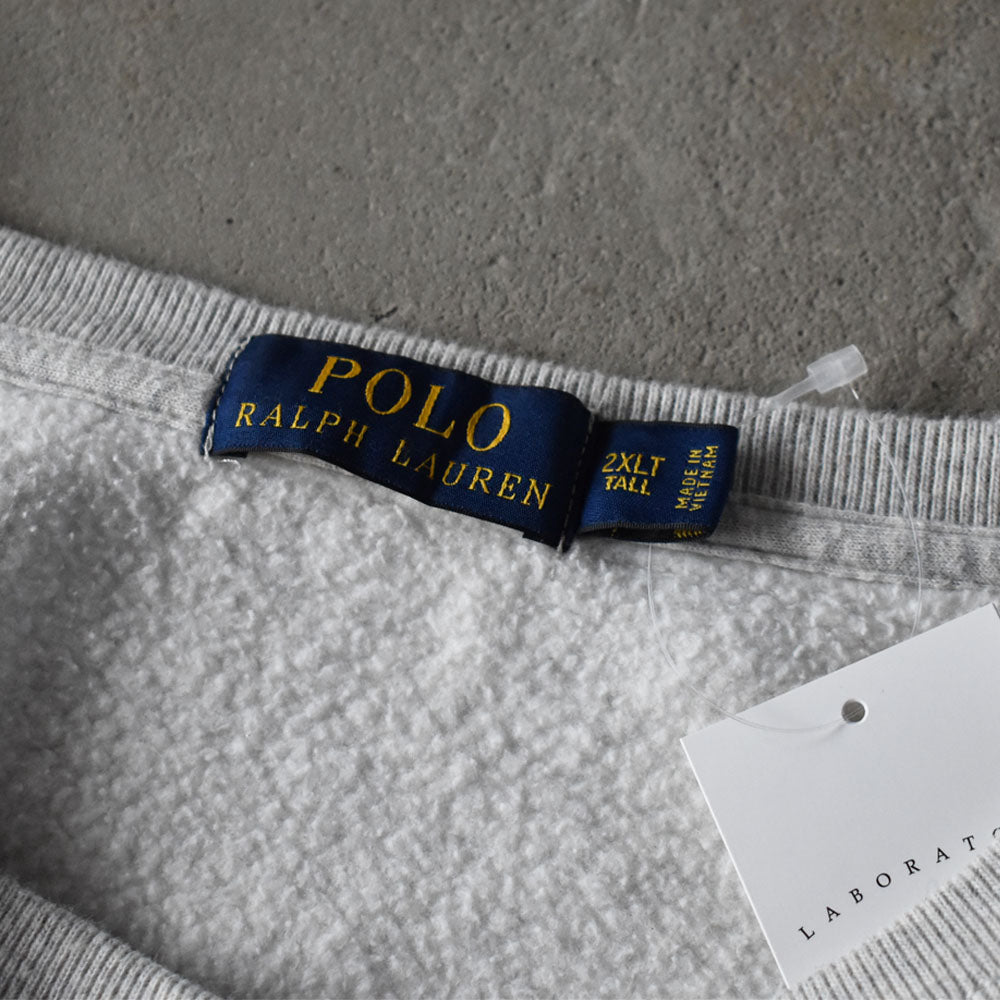 Polo Ralph Lauren/ポロ ラルフ ローレン ワンポイント GRY スウェット　230912