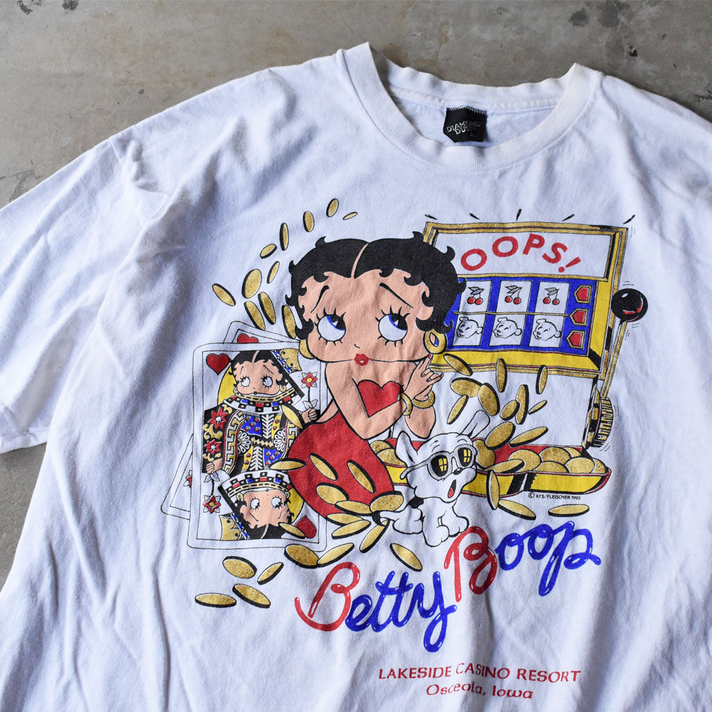 90’s Betty Boop “Casino Resort” キャラクターTシャツ 250923H