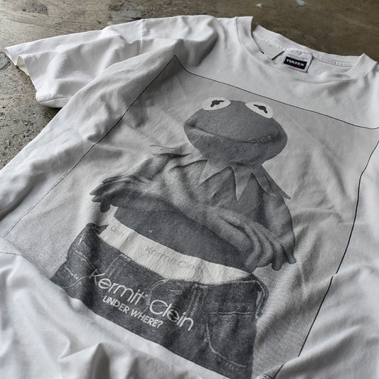 90's “Kermit Clein” Calvin Kleinパロディ！ Tシャツ 230930H