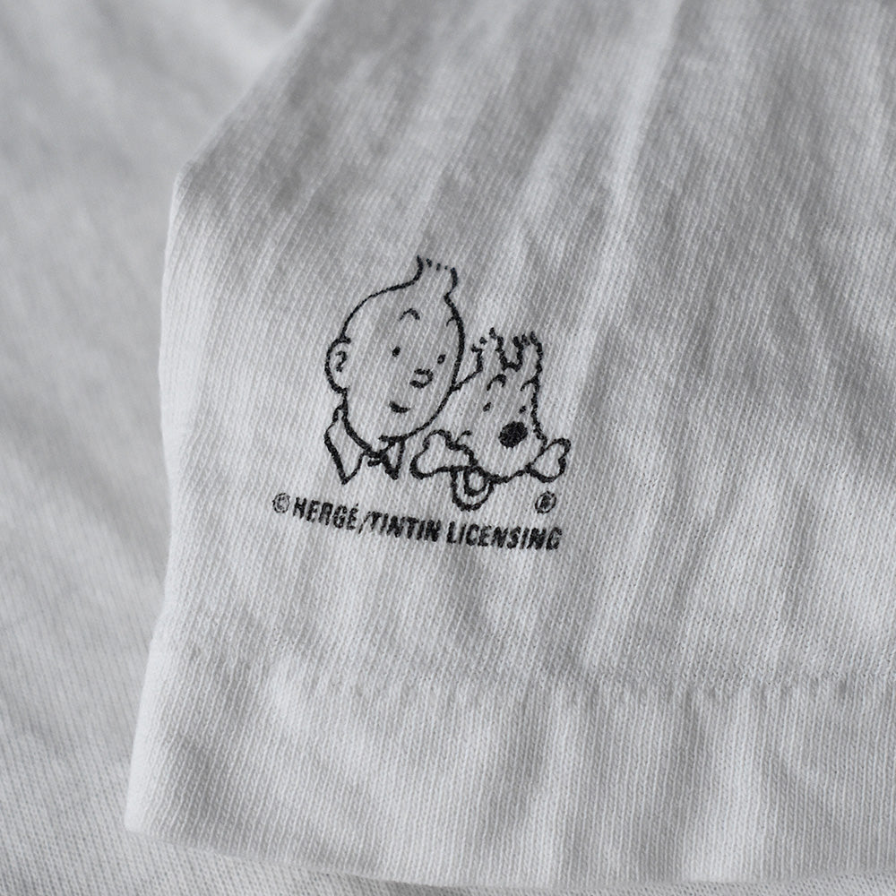 90’s “タンタンの冒険“ Tシャツ 250610H