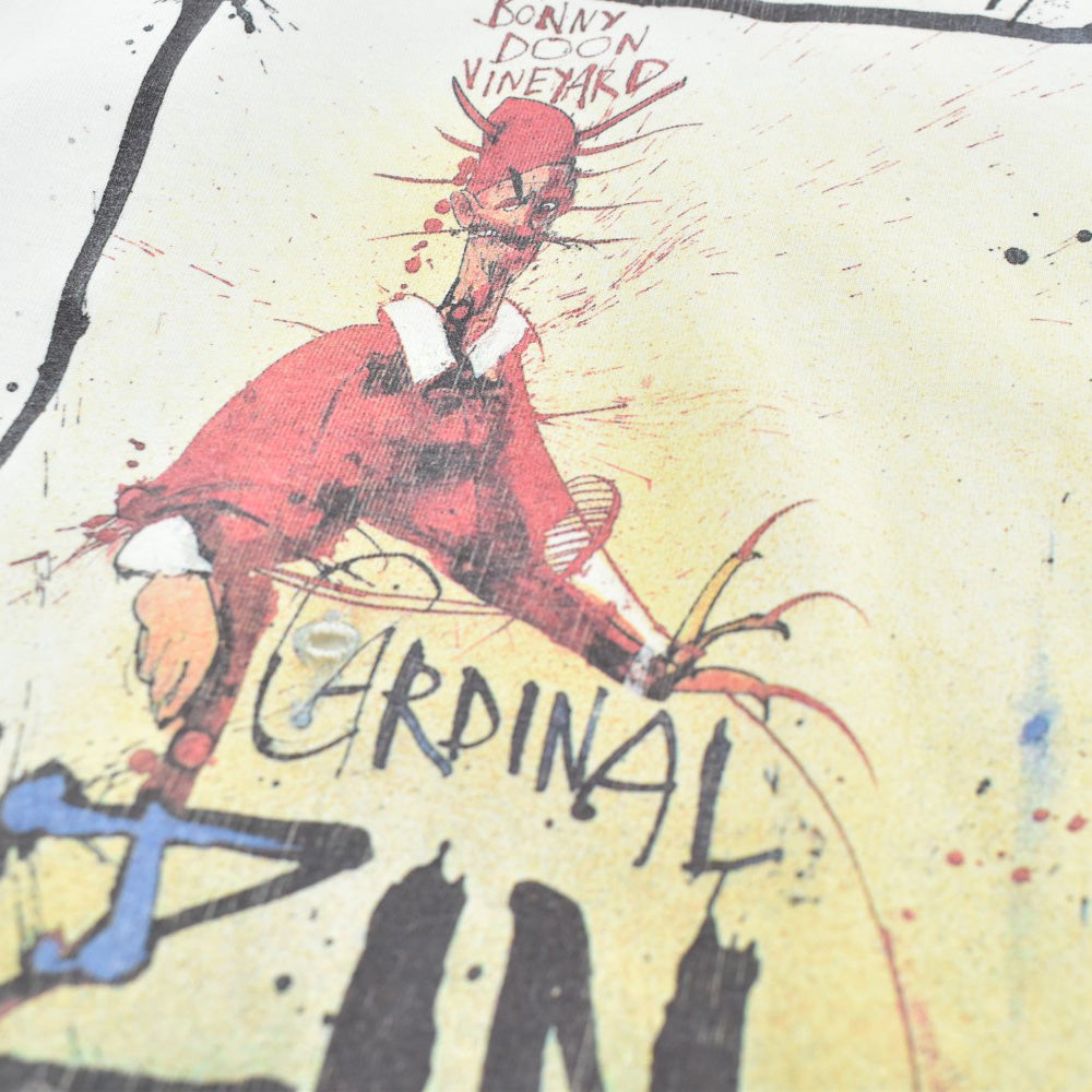 90's Ralph Steadman "Cardinal Zin" アートTシャツ 260707H