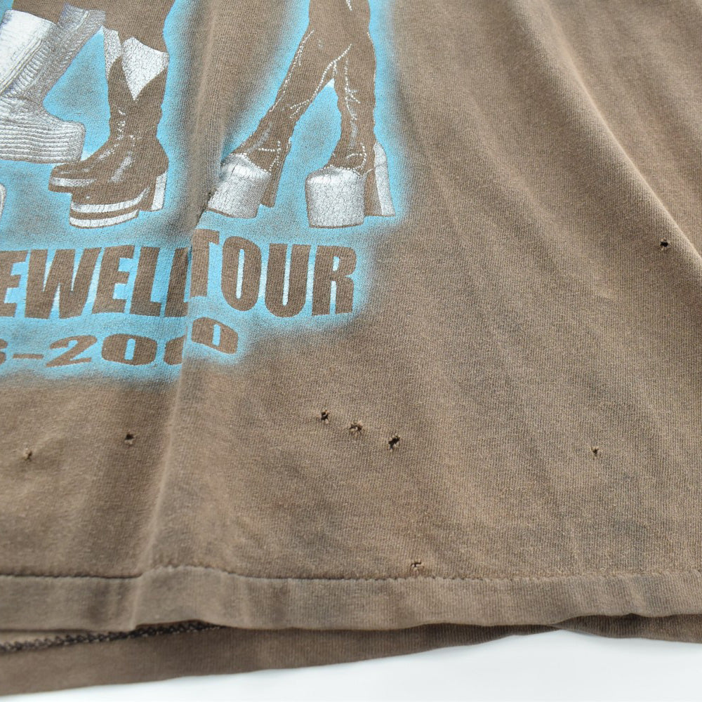 Y2K KISS "THE FAREWELL TOUR" 鬼フェード ロックTシャツ 260703H