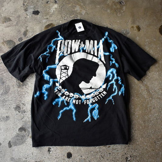 90’s AMERICAN THUNDER "POW/MIA" Tシャツ 250621H