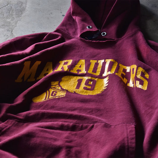 90’s Champion “MARAUDERS” ウイングフット! パーカー USA製 231027