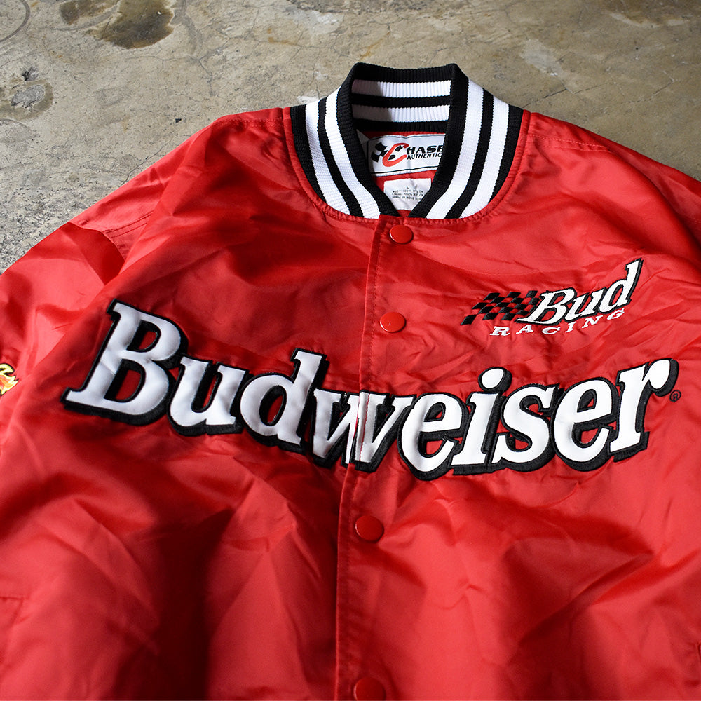 Y2K Chase Authentics “Budweiser” ナイロン レーシングジャケット 240304H